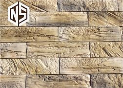 Next Stone Искусственный камень Кирпичная кладка Древесный кирпич арт.02 6х24,5 см