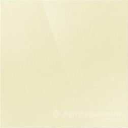 Уральский гранит Керамогранит UF034PR (слоновая кость, моноколор) Полированный 60х60 см