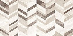 Керамическая плитка Global Tile Sonesta GT142VG Геометрия Бежевая Глянцевая Настенная плитка 25x50 см