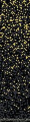 Керамическая плитка Trend Растяжки Dark Carat Mix 01-24 Мозаика 31,6x252 (2х2) см