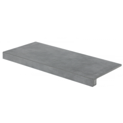 Керамическая плитка Rako Extra DCF84724 Dark Grey Ступень 40x80 см