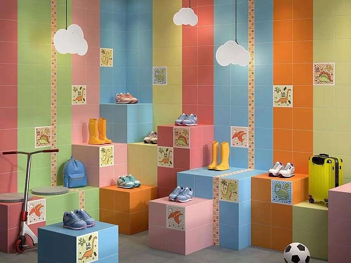 Керамическая плитка Kerama Marazzi Динозаврики