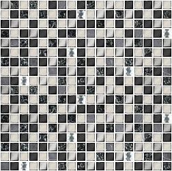 Azori Vela Мозаика Nero XH156 30х30 см
