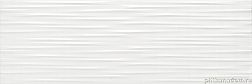 Porcelanite Dos 9532 Trent Blanco Relieve Pyramid Ret. Плитка настенная 30x90 см
