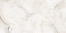 Керамическая плитка ITC ceramic Cloudy Onyx White Glossy Керамогранит 60x120 см