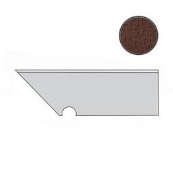 Керамическая плитка Atlas Concorde Blaze Corten Battiscopa Sag.Sx (A0IX) Неглазурованный керамогранит 30х7,2 см