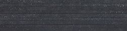 Керамическая плитка Atlas Concorde Seastone Black Tatami Декор 22,5х90 см