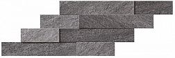 Керамическая плитка Atlas Concorde Brave Grey Brick 3D Декор 29x59 см