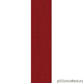 Interface Urban Retreat 501 Planks 327513 Red Ковровая плитка 25х100 см