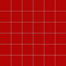 Ce.Si Matt Vermiglio Su Rete Мозаика 5х5 30х30 см