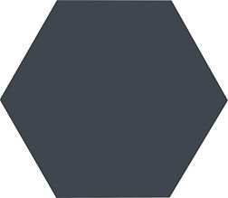 Керамическая плитка Cevica Good Vibes Navy Hex. Керамогранит 15х15 см
