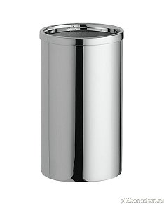 Surya Metall, круглый металлический стакан для ватных палочек 5х5хh8,5 см, золото, 6243/GO