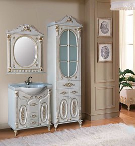 Мебель для ванны Атолл Наполеон 285 патина золото