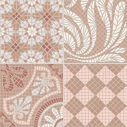 Gaya Fores Tessela Rose Розовый Матовый Керамогранит 33,15х33,15 см