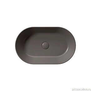 GSI KUBE Раковина X 60x37 без перелива коричневый матовый (945816)