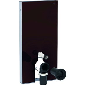 Geberit Monolith Plus 131.201.SQ.5 Сантехнический модуль для напольного унитаза 101, Стекло-Умбра