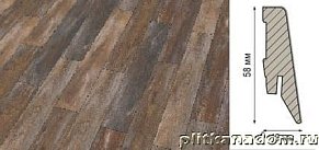 Плинтус Kronotex Ktex1 МДФ 58x19 мм D 1201