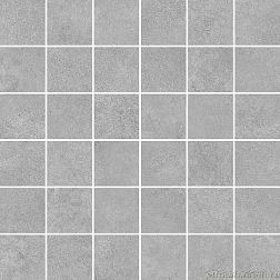 Керамическая плитка Laparet Cement Мозаика серый 30х30 см