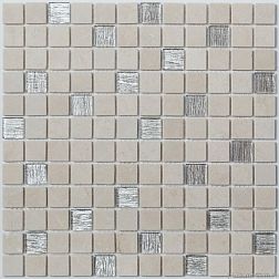 Керамическая плитка NS-mosaic Stone series К-755 Камень матовый Серая Мозаика 29,8х29,8 (2,3х2,3) см