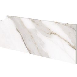 Керамическая плитка Exagres Marbles Zang. Fior Calacatta Derecha Плинтус правый 18x40 см