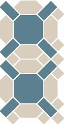 Керамическая плитка Top Cer Sydney Sheet Микс Матовая Мозаика 19,5x38,9 см