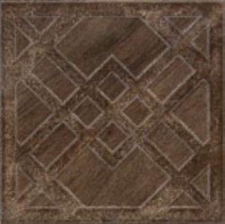 Керамическая плитка Cerdomus Antique Geometrie Walnut Коричневый Матовый Керамогранит 20х20 см