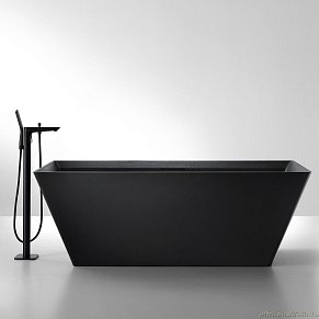Ванна из искусственного камня Abber Berlin AM9912B черная