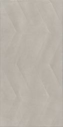 Керамическая плитка Kerama Marazzi Онда 11219R Структура Серая Матовая обрезная Настенная плитка 30х60 см