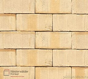 Westerwalder Klinker Тротуарная брусчатка PK3552 Creme-nuanciert 20х10х5,2 см