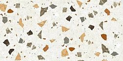 Керамическая плитка Orinda Terrazzo Satin Белый Матовый Ректифицированный Керамогранит 60x120 см