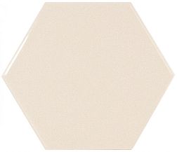 Equipe Scale Hexagon Cream Настенная плитка 10,7х12,4 см