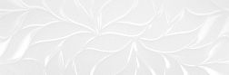 Benadresa Azulejos Blancos Leaves Blanco Brillo Настенная плитка 30х90 см