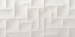 Керамическая плитка Cristacer Serena Blanco Relieve Керамогранит 45х90 см