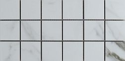 Керамическая плитка Keratile Aston White Pulido Белая Полированная Мозаика 15х30 см