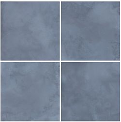 Керамическая плитка Elios Ceramica Emotion 03A2050 Blue Matt Синий Матовый Керамогранит 20x20 см