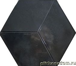 Керамическая плитка Pamesa Ceramica Kingsbury Negro Черный Матовый Керамогранит 19,8х22,8 см
