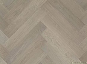 Barlinek Венгерская елка Дуб Marzipan Muffin Herringbone матовый лак, замок СrossLock Паркетная доска 725x130x14
