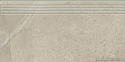 Керамическая плитка Kerranova Marble Trend Limestone K-1005-LR-st01 Ступень 29,4х60 см