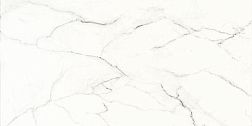 Керамическая плитка Novabell Imperial IMP 02LR Statuario Lapp Rett Белый Лаппатированный Ректифицированный Керамогранит 60x120 см