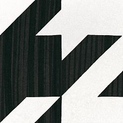 Керамическая плитка Equipe Caprice Deco 22128 Tweed B&W Керамогранит 20x20 см