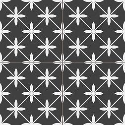 Prissmacer Star Black Pre. Черный Матовый Керамогранит 45x45 см