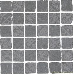 Керамическая плитка Kerama Marazzi Про Фьюче SBM007-DD640520 Серый темный мозаичный Декор 30х30 см