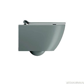 GSI PURA унитаз подвесной PURA безободковый с водоворотной системой смыва Swirlflush фаянсовый агава матовый (881604)