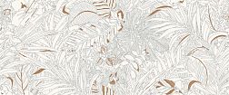 Керамическая плитка Marca Corona Mirabilia J144 Coral Jungle Белая Матовая Настенная плитка 50x120 см