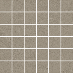 Керамическая плитка Vives New York Mosaico Gris R10 Коричневая Матовая Мозаика 30x30 см