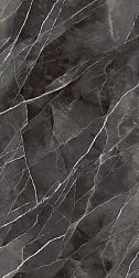 Laminam Diamond Calacatta Black Bocciardato B.M. LAMF0M0212_IT Черный Матовый Керамогранит 162х324 см