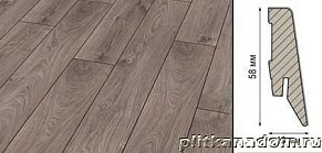 Плинтус Kronotex Ktex1 МДФ 58x19 мм D 3592