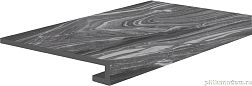 Cerdomus Luxe Gradino C.Retta Dark Grey Lev. 75147 Ступень 33x120 см
