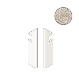 Керамическая плитка Atlas Concorde Norde Platino Battiscopa Sag.Dx A585 Бордюр 7,2x30 см