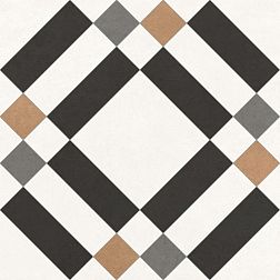 Керамическая плитка New Trend Design Art GP2020DMX31 Design Mix 1 Матовый Керамогранит 20х20 см
